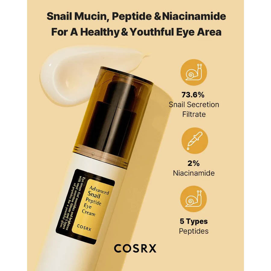COSRX Advanced Snail Peptide Eye Cream 0.85 fl.oz / 25ml