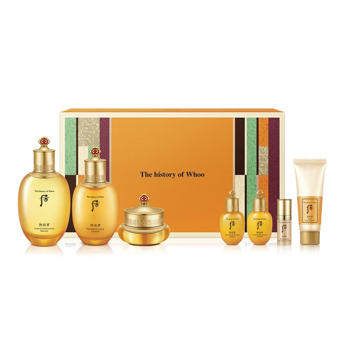 THE WHOO Essential Skincare Trio Set