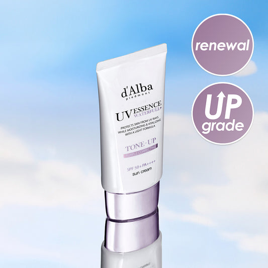 d'Alba Waterfull UV Essence Tone-Up Sun Cream 50mL #PURPLE
