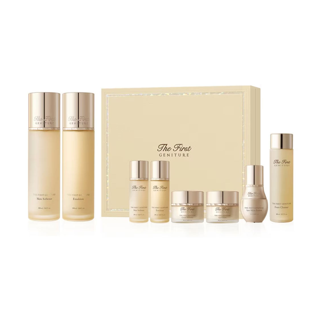 OHUI The FIRST GENITURE Skin Care Duo Set Softner & Emulsion + Gift
