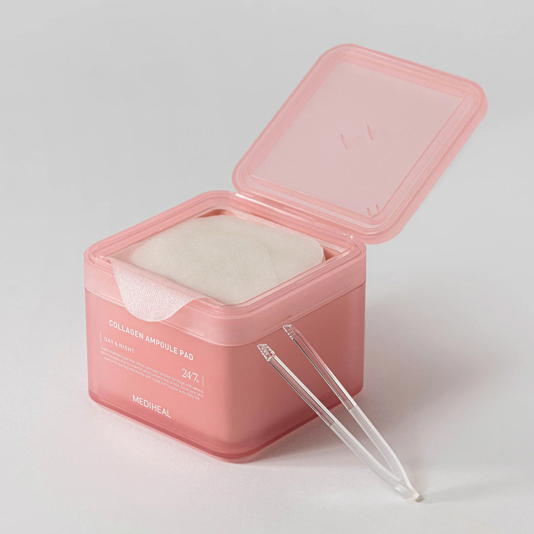 MEDIHEAL Collagen Ampoule Pad 100 Pads + Refill 100 Pads