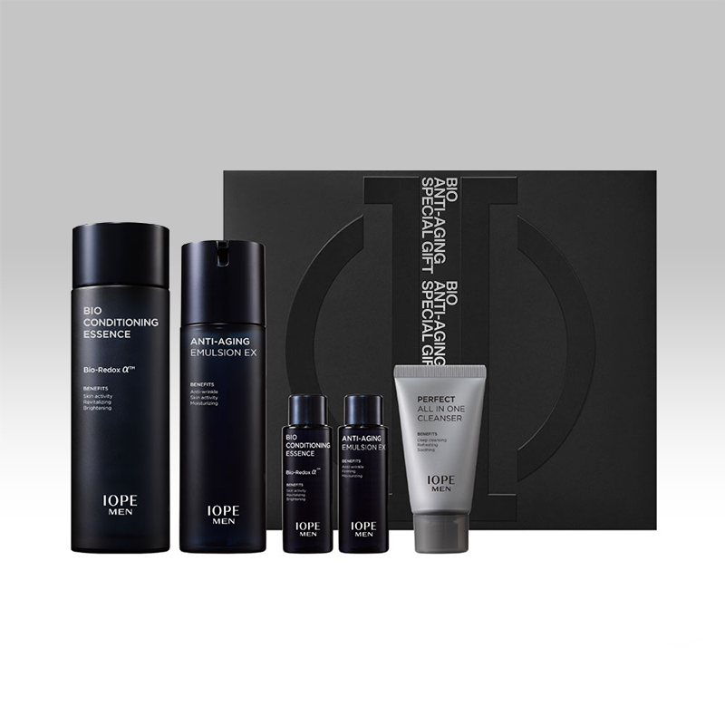 IOPE MEN BIO Anti-aging Skincare Set