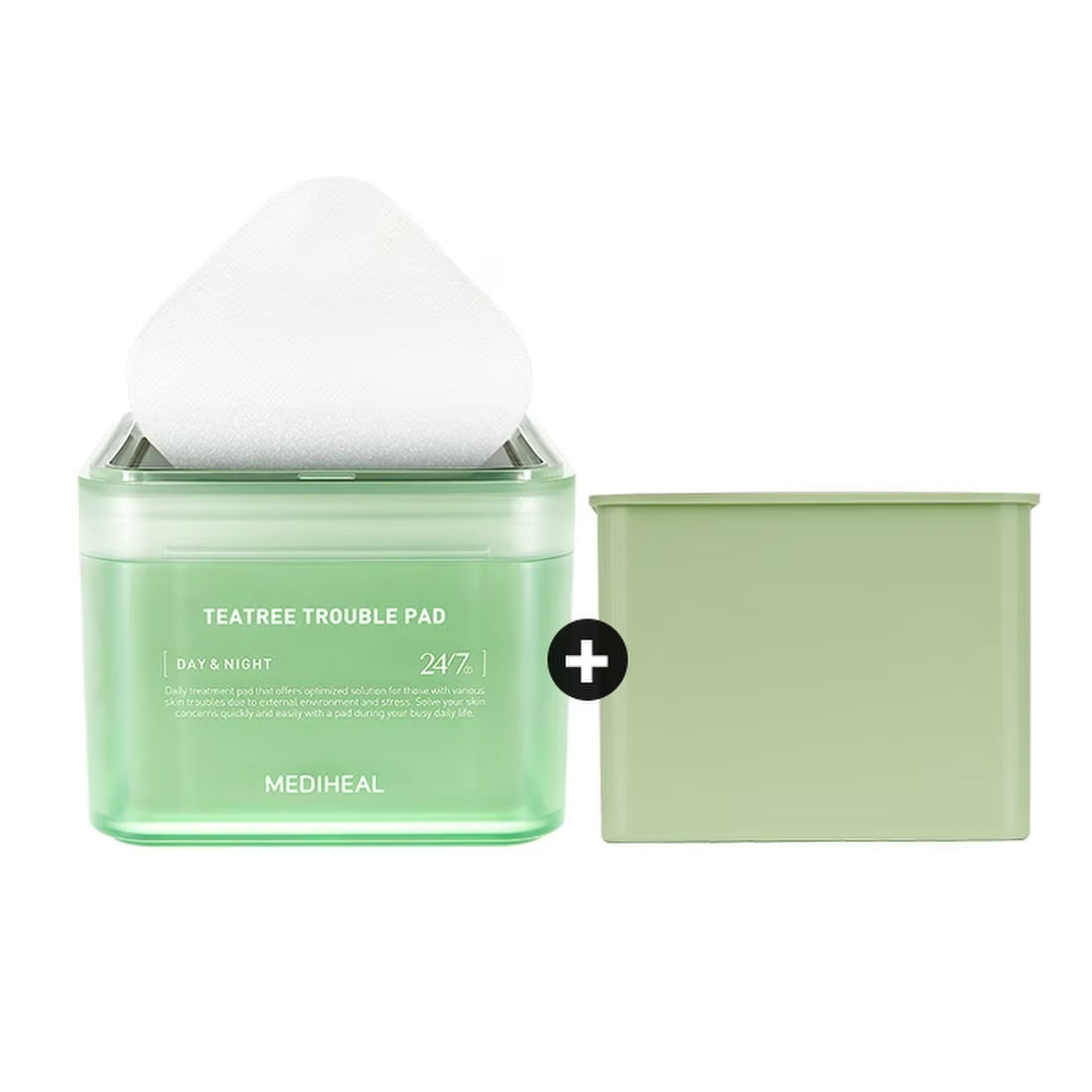 MEDIHEAL TEATREE Trouble Pad 100 Pads + Refill 100 Pads