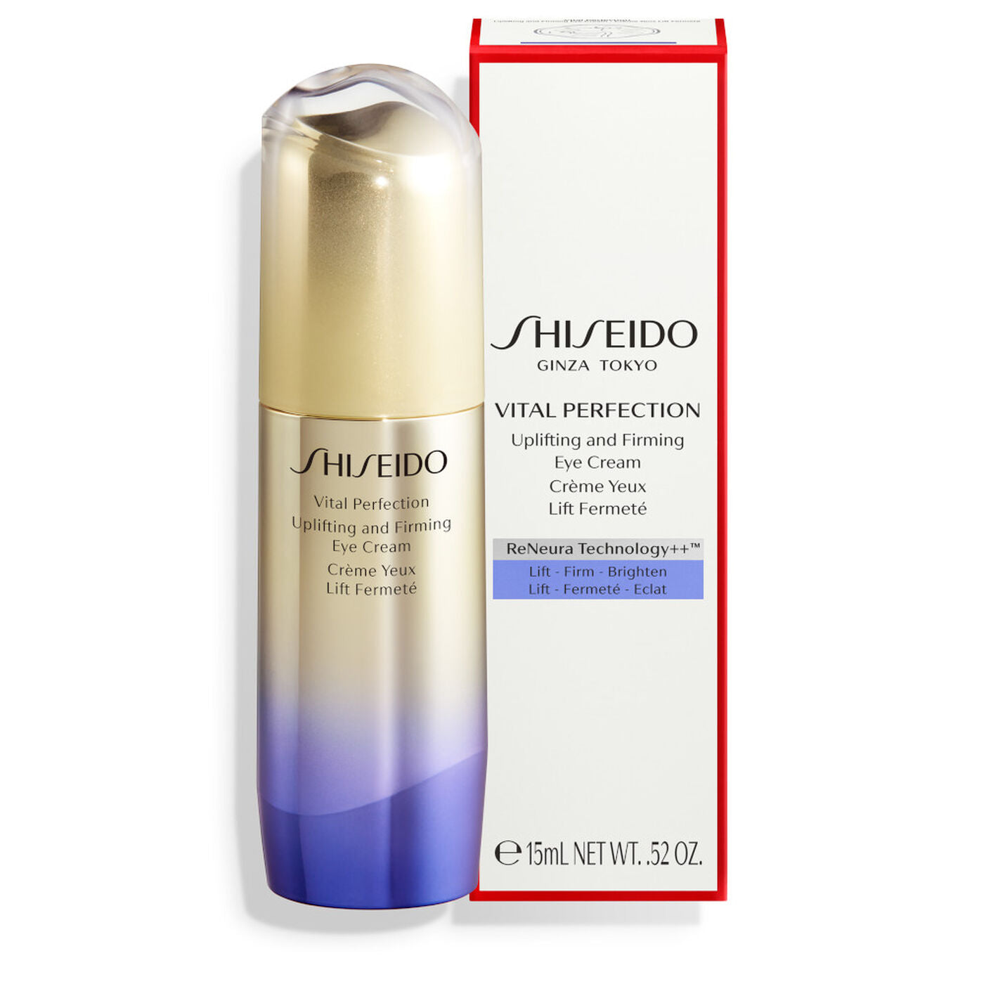 Shiseido VITAL PERFECTION Uplifting and Firming Eye Cream 15mL