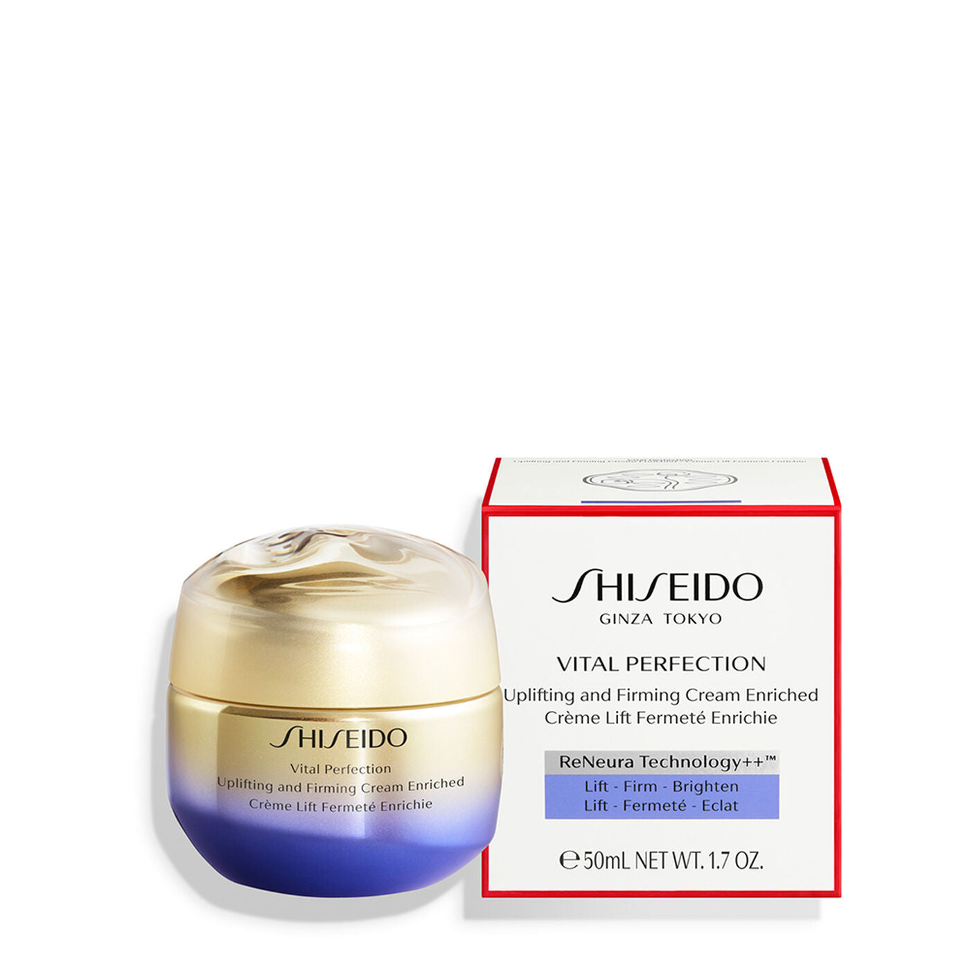 Shiseido VITAL PERFECTION Uplifting and Firming Cream Enriched 50mL