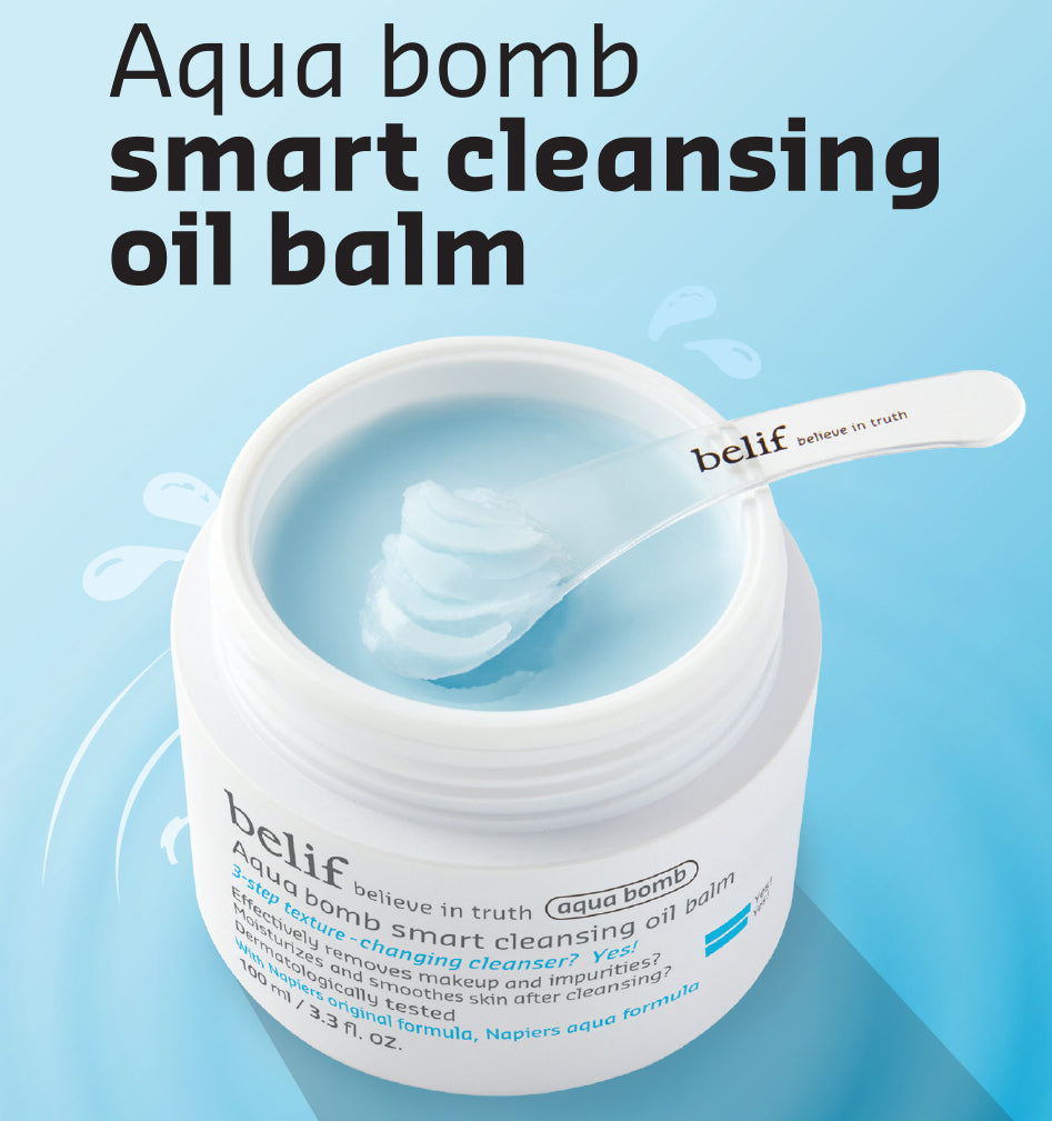 belif AQUA BOMB Smart Cleansing Oil Balm 100mL / 3.3 fl.oz