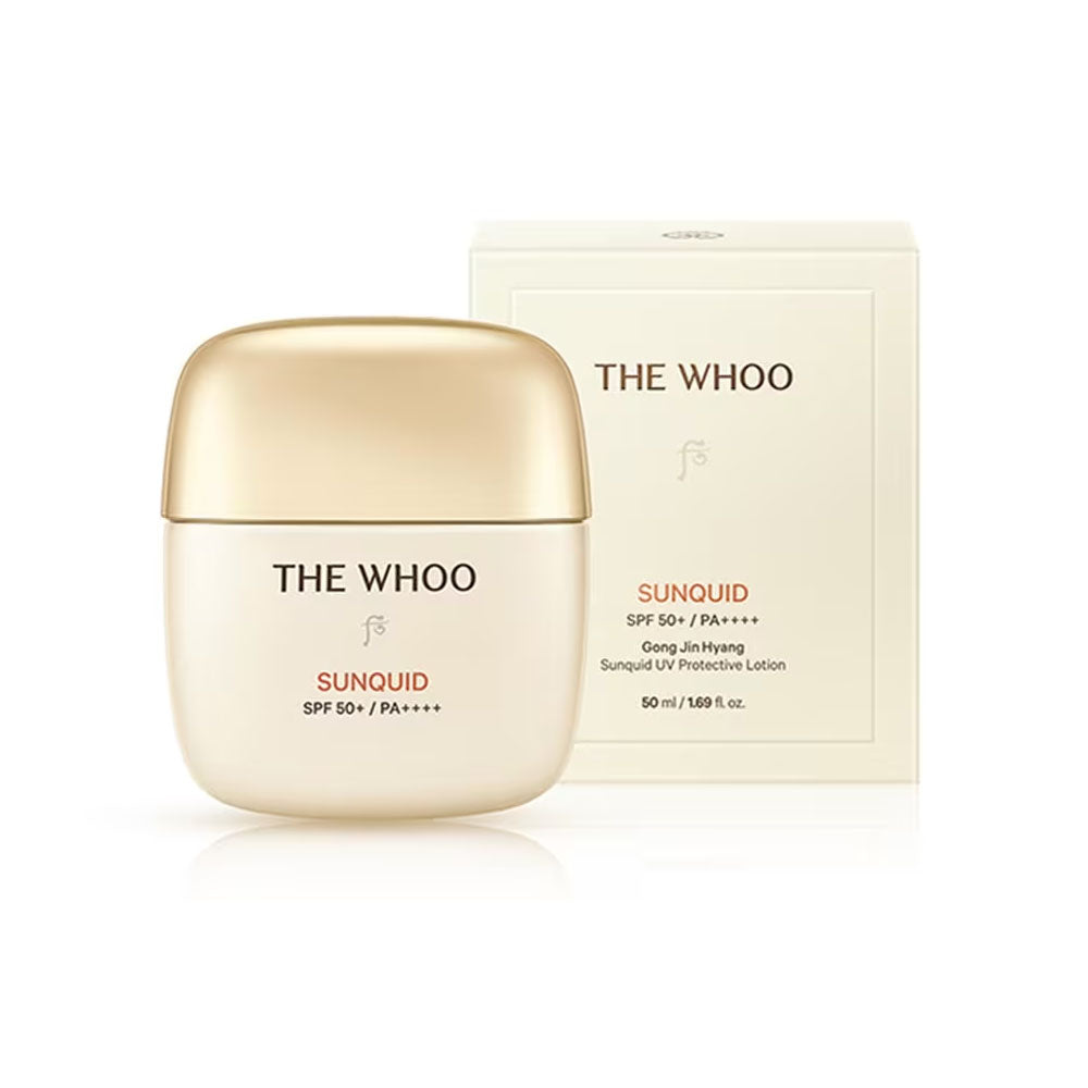 The WHOO Gong jin Hyang Sunquid UV Protection Lotion SPF50+ PA++++ 50ml