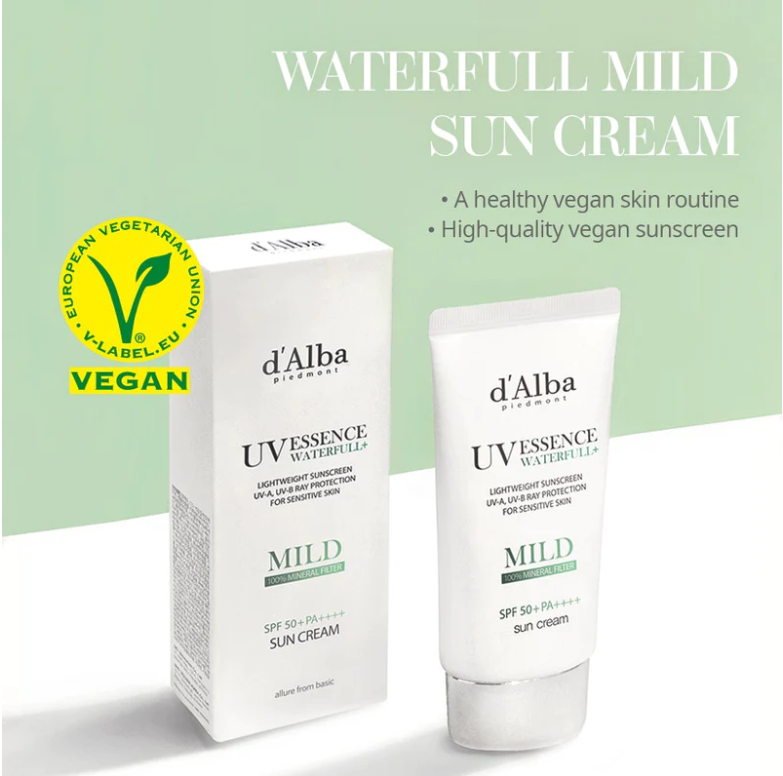 d'Alba UV Waterfull Mild Sunscreen SPF50+/PA++++