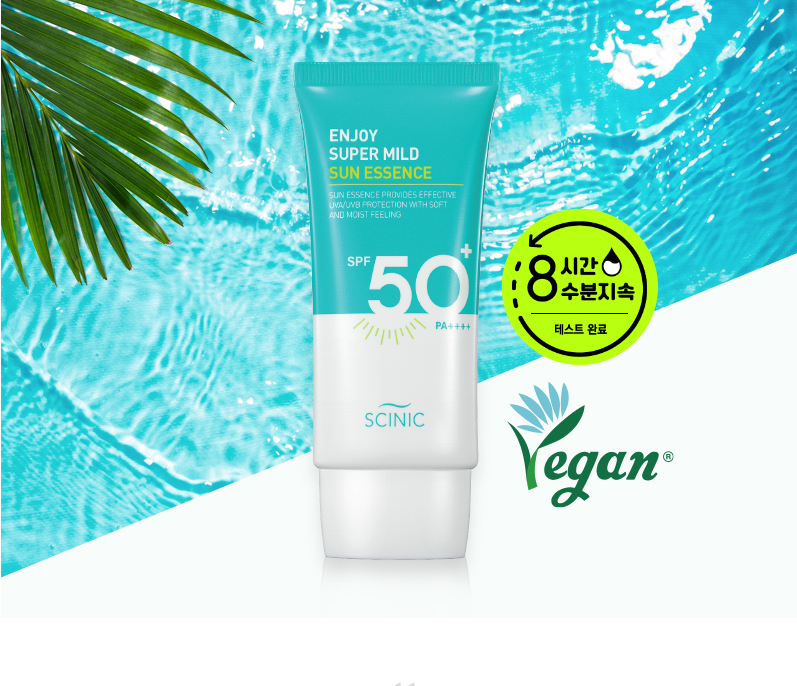 SCINIC Enjoy Super Mild Sun Essence SPF50+/PA++++