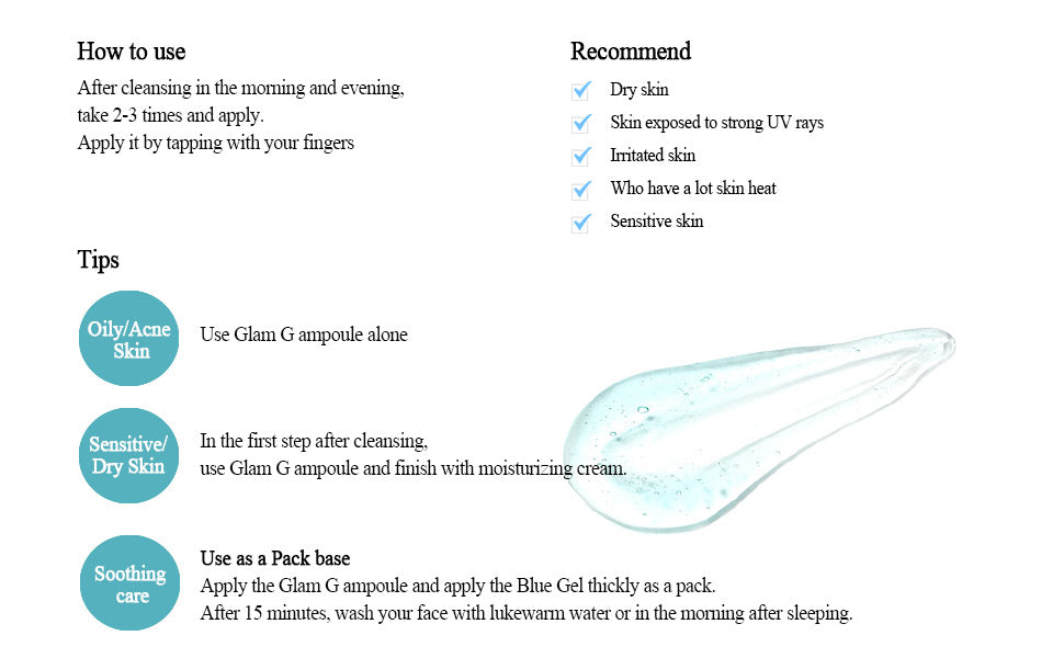 MESAblue Glam G Ampoule