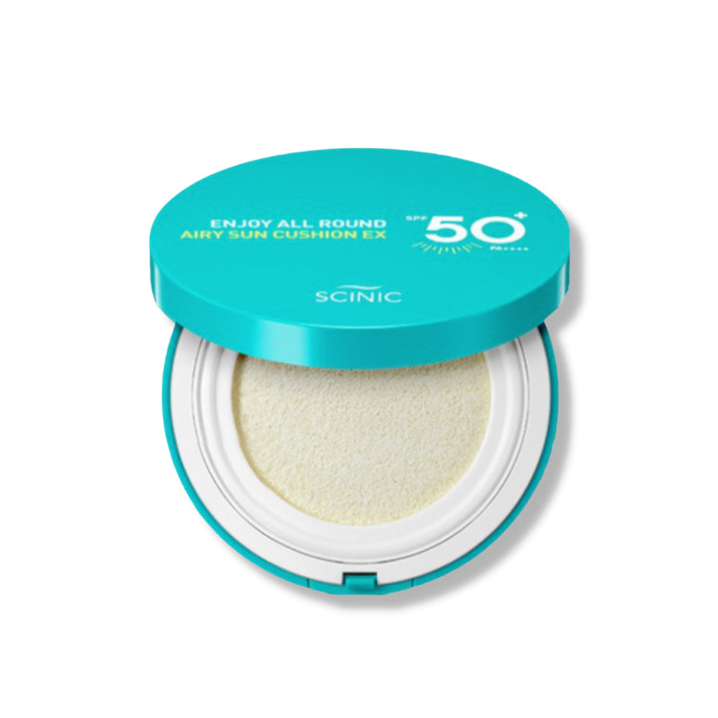 SCINIC Enjoy All Round Airy Sun Cushion EX SPF50+/PA++++
