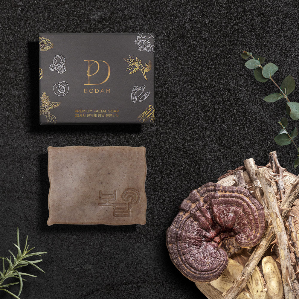 Products BODAM Medicinal Herbs Soap Family Set, Korean Natural Herbal Soap