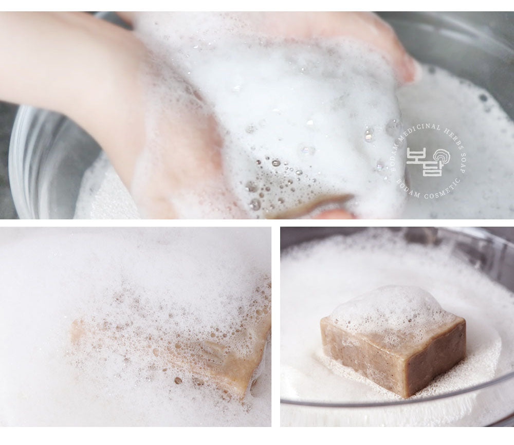 Products BODAM Medicinal Herbs Soap Family Set, Korean Natural Herbal Soap
