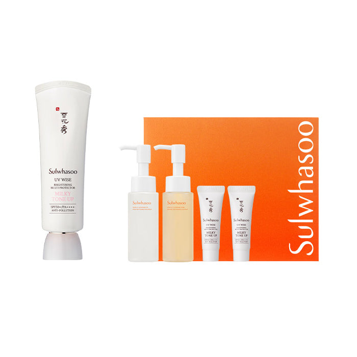 Sulwhasoo UV Wise Brightening Multi Protector #2 Milky Tone Up Special Set