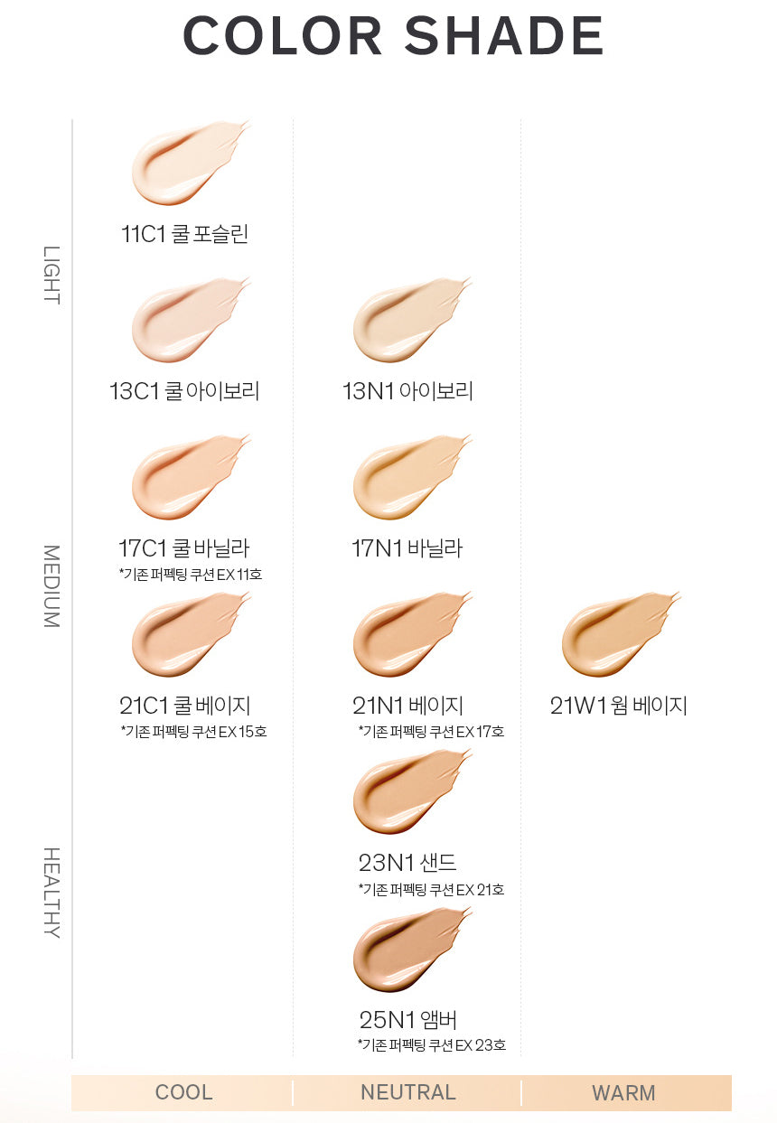 Sulwhasoo Perfecting Cushion SPF50+/PA+++