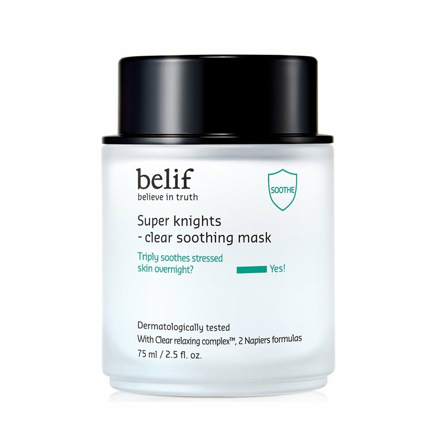 belif Super Knights Clear Soothing Mask 75mL / 2.5 fl.oz