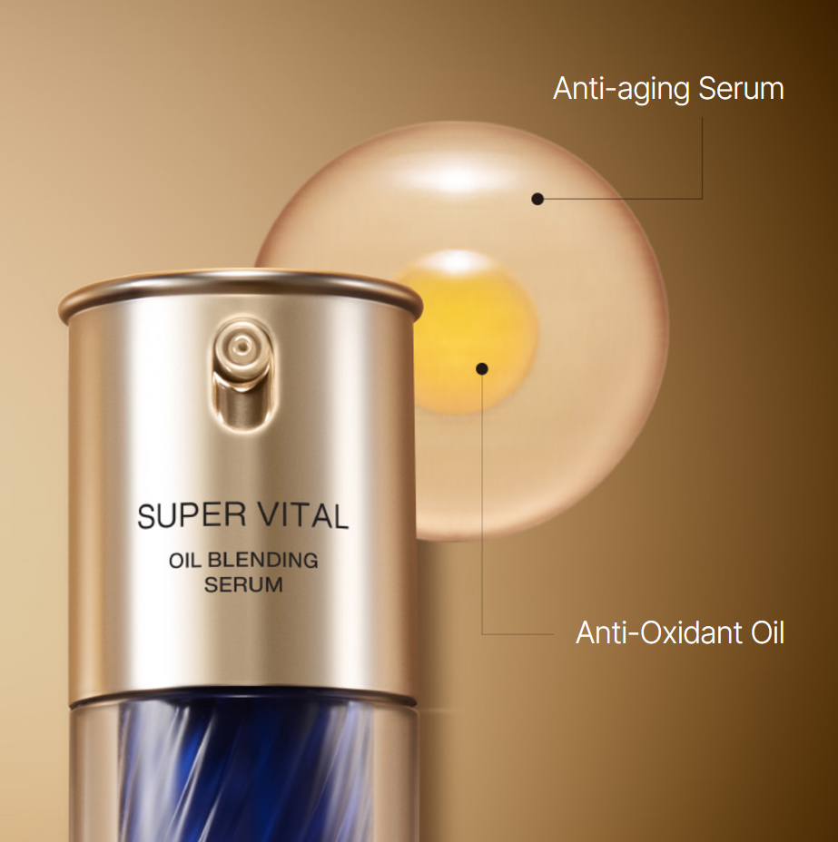 IOPE Super Vital Oil Blending Serum 40ml Special Set (New 6th generation)