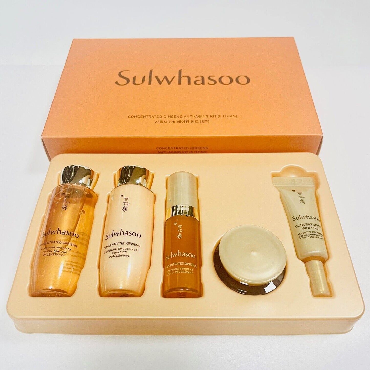 Sulwhasoo Concentrated Ginseng Anti Aging Kit (5 Items) Anti Wrinkle