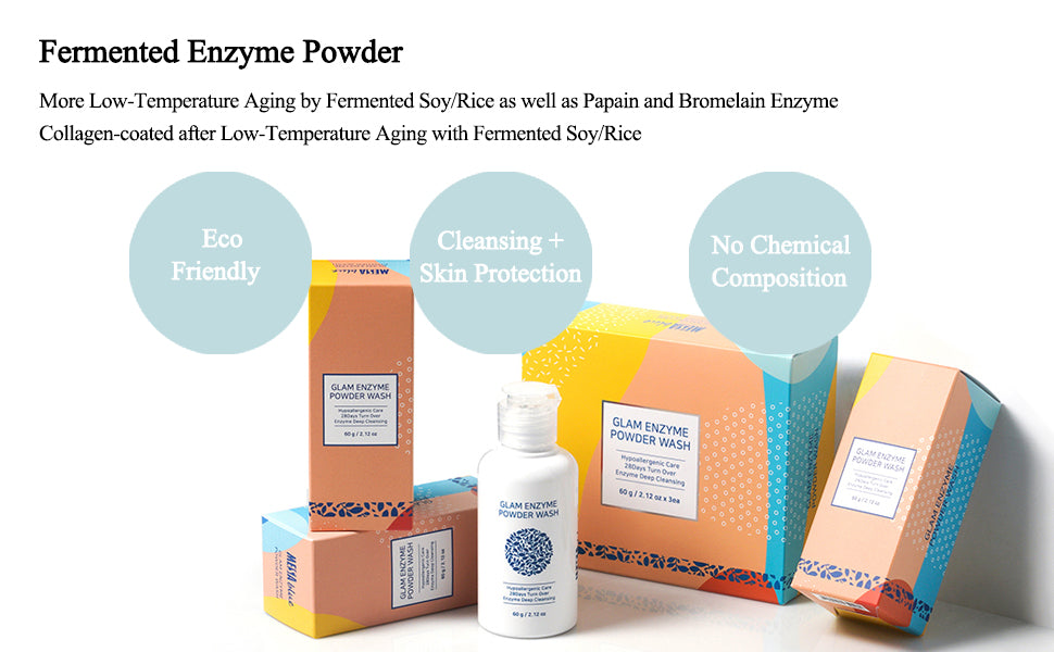 MESAblue Glam Enzyme Powder Wash 